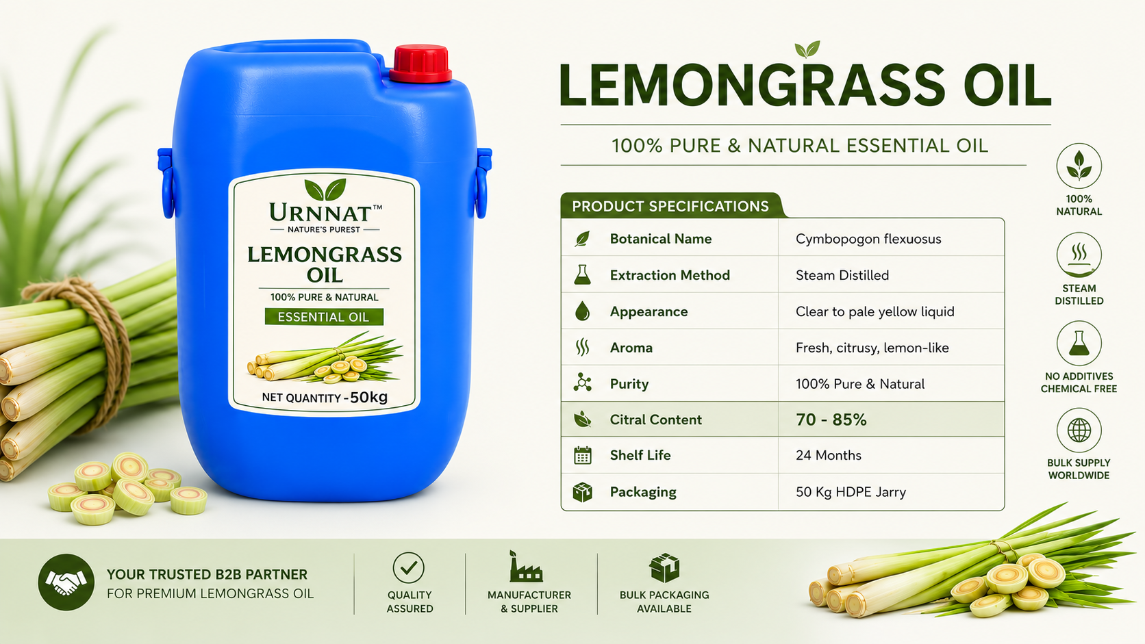Lemongrass Oil - 1